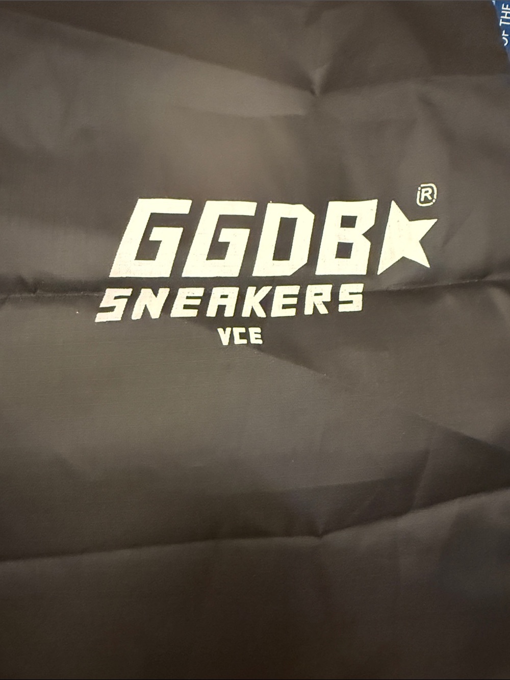 GGDB Sneakers Dust Bag in Black with White Logo